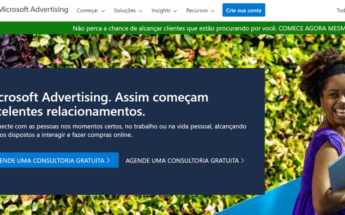 Como Criar Uma Conta No Bing Ads Passo A Passo