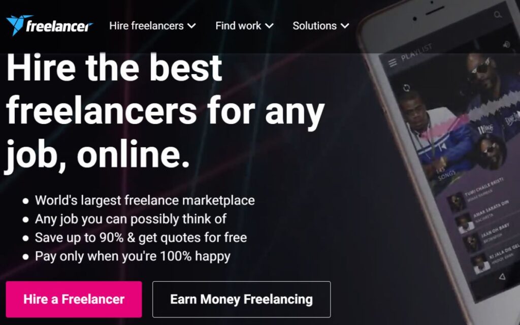 é uma das maiores plataformas de freelancing do mundo, conectando milhões de freelancers a clientes que buscam serviços variados.